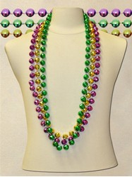 48" inch 18mm PGG Globe Metallic Beads