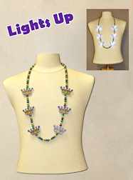 33" 10MM PGG LED Fleur De Lis - Dozen - 12 Pieces