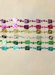 Gaming & Casino - 33" Assorted Metallic Dice Beads