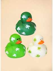 1.5" Mini Shamrock Ducks - 2 DOZEN - 24 PIECES