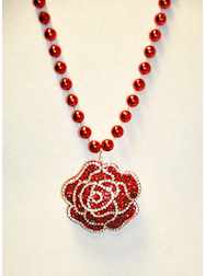 Romantic 4 Rose Bead with Pearls - Copy