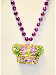 33" 8MM Beautiful Stuffed Red and Pink Rhinestone