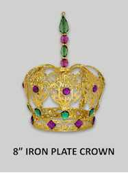 3 x 5 Purple, Gold and Green Flag with Comedy and