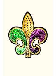 Purple, Green & Gold Mardi Gras Applique - Copy