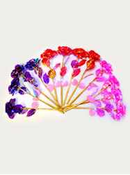 Plush Dolls & Toys - Red Light Up Roses - Dozen -