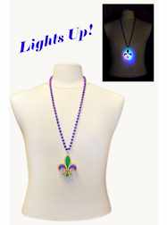 33"8MM PGG LED FDL MARD PURPLE GREEN GOLD