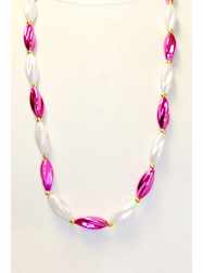 Handstrung Alternating Pink & Pearl  - Copy