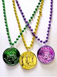 33" 7MM PGG With Doubloon Mardi Gras