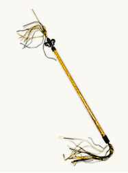 Baton With Fleur De Lis Black and Gold New Orleans