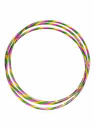 Plush Dolls & Toys -26" Hula Hoop Holographic Purp