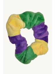PGG Hair Scrunchies -Mardi Gras -2 Dozen -24 Piece