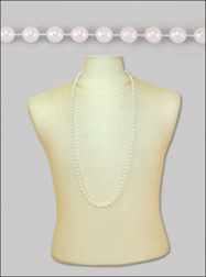 42" 10mm Pearls White - DOZEN - 12 Necklaces