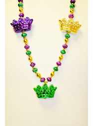 36" Purple, Green Gold W/3 Purple, Green and Gold
