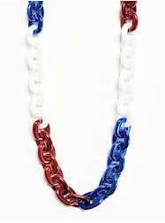 42" Heavy Chain Section Red, White & Blue Patrioti