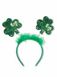 St. Patricks Day Shamrock Headband - Dozen - 12 Pi