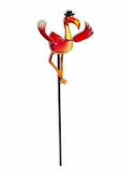 4" Bobbing Flamingo Pick