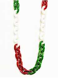 42" Chain Section Red, White & Green - DOZEN - 12