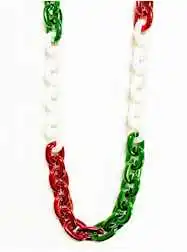 42" Chain Section Red, White & Green - DOZEN - 12