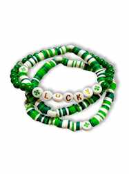 St. Patricks Day Lucky Bracelet Set - DOZEN - 12 P