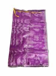 Purple Mesh Bags - Onion Sack - 10 PACK