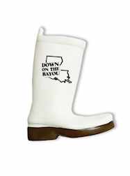 Rubber Louisiana "Down on The Bayou" Shrimp Boot -