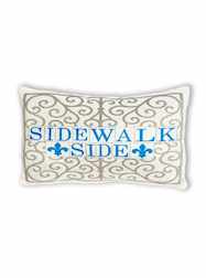 9" x 6" Plush Sidewalk Side Pillow - BAG - 9 PIECE