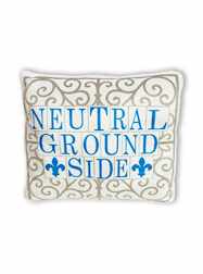 9" x 9" Plush Neutral Ground Side Pillow - BAG - 9