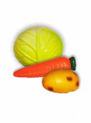 Stress Foam St. Patricks Vegetable Mix - 2 DOZEN -