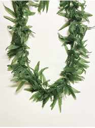 Marijuana Lei Luau Green - DOZEN