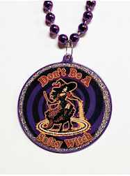 Halloween Beads - Witches - "Dont Be a Salty Witch