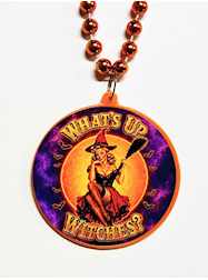 Halloween Beads - Witches - "Whats Up Witches" w/B
