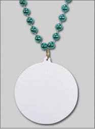 Do It Yourself Discs Turquoise Beads