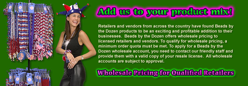 Wholesale Mardi Gras Beads and More